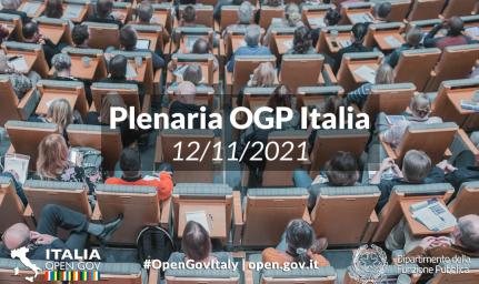 Plenaria OGP Italia su 5NAP