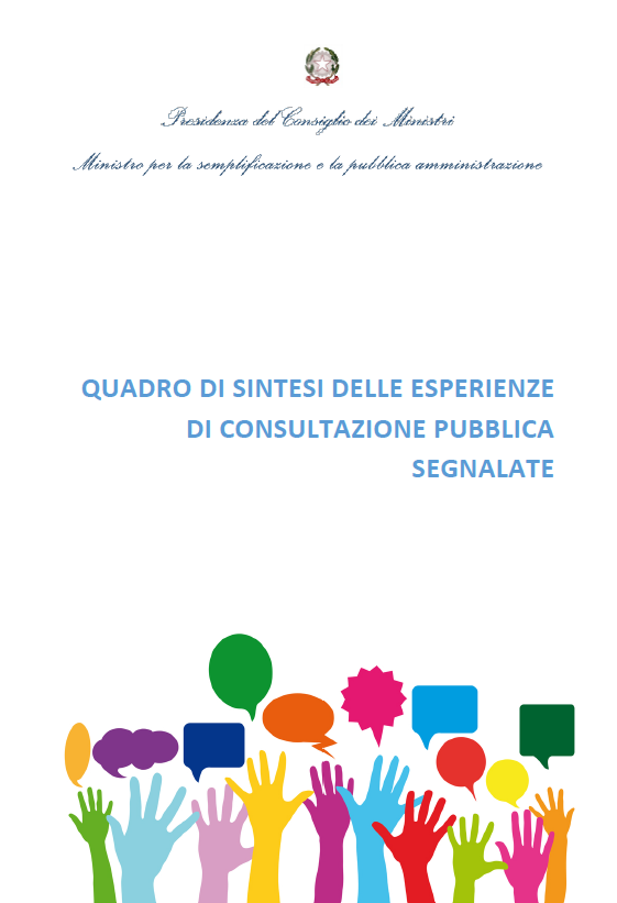 Linee guida sulla consultazione pubblica in Italia Open Government