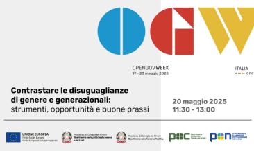 Logo OGW2025 e titolo webinar