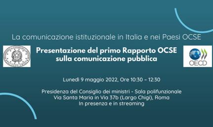 La comunicazione istituzionale in Italia e nei paesi OCSE: il primo rapporto