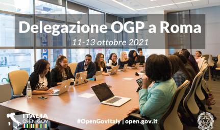 Delegazione OGP a Roma