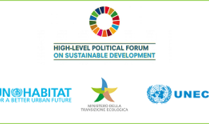 Logo di Nazioni Unite, Ministero Transizione Ecologica, UNECE