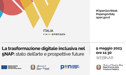 Grafica della OGW2023 e titolo del webinar