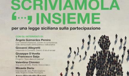 locandina evento Scriviamola insieme persone
