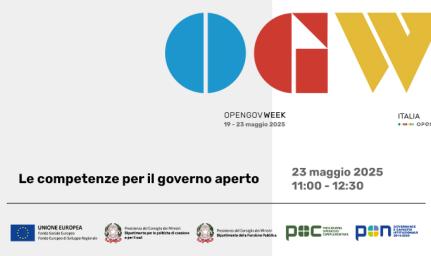 Logo OGW 2025 e titolo webinar