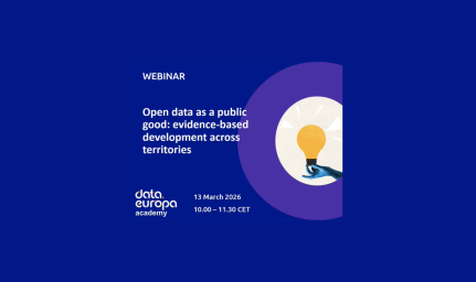 webinar open data Europe 