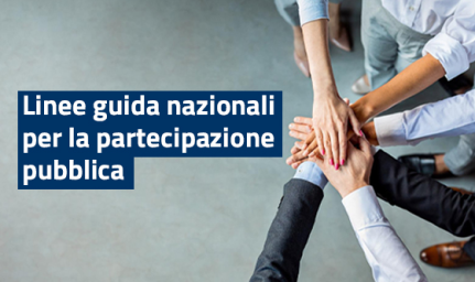 Linee guida nazionali per la partecipazione pubblica