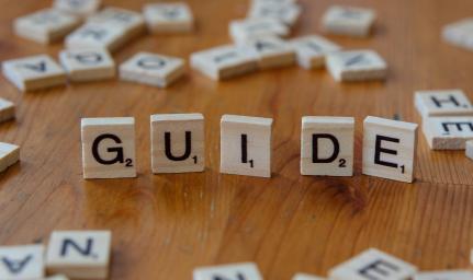 Immagine con scritto Guide per la pubblicazione dei vademecum sui dati aperti 