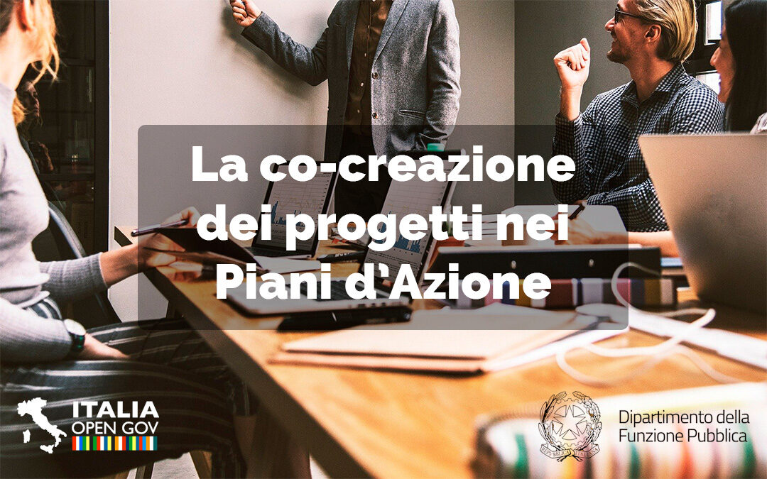 Il processo di co-creazione dei progetti nei Piani d’Azione