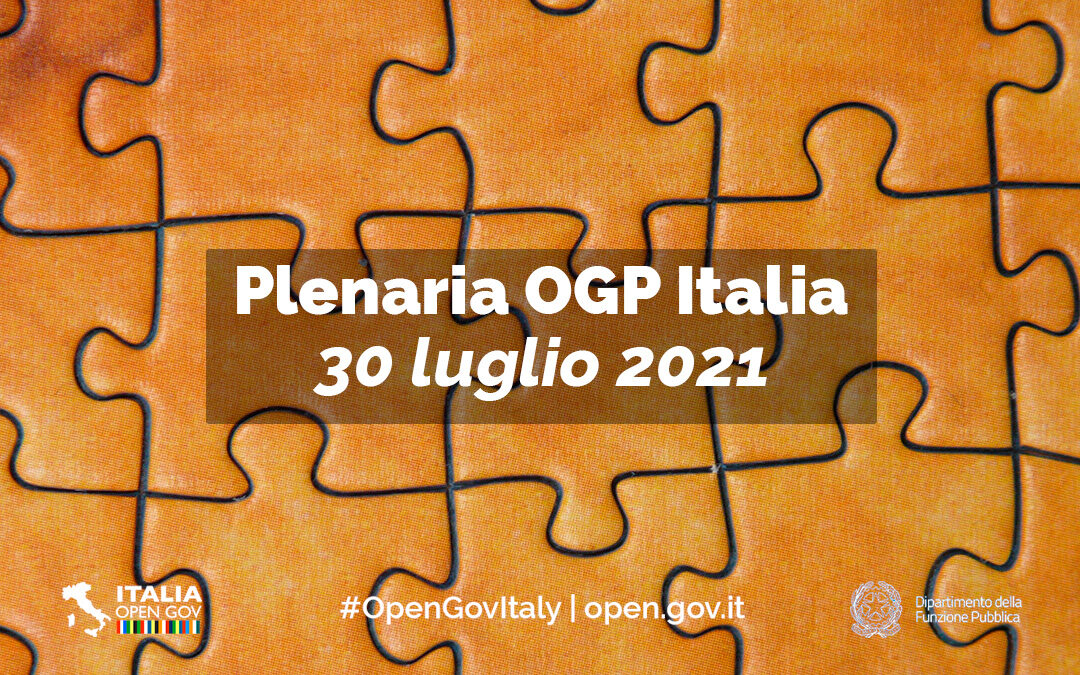 L’incontro dei partecipanti all’iniziativa OGP Italia apre i lavori per la creazione del Piano nazionale 2021-2023