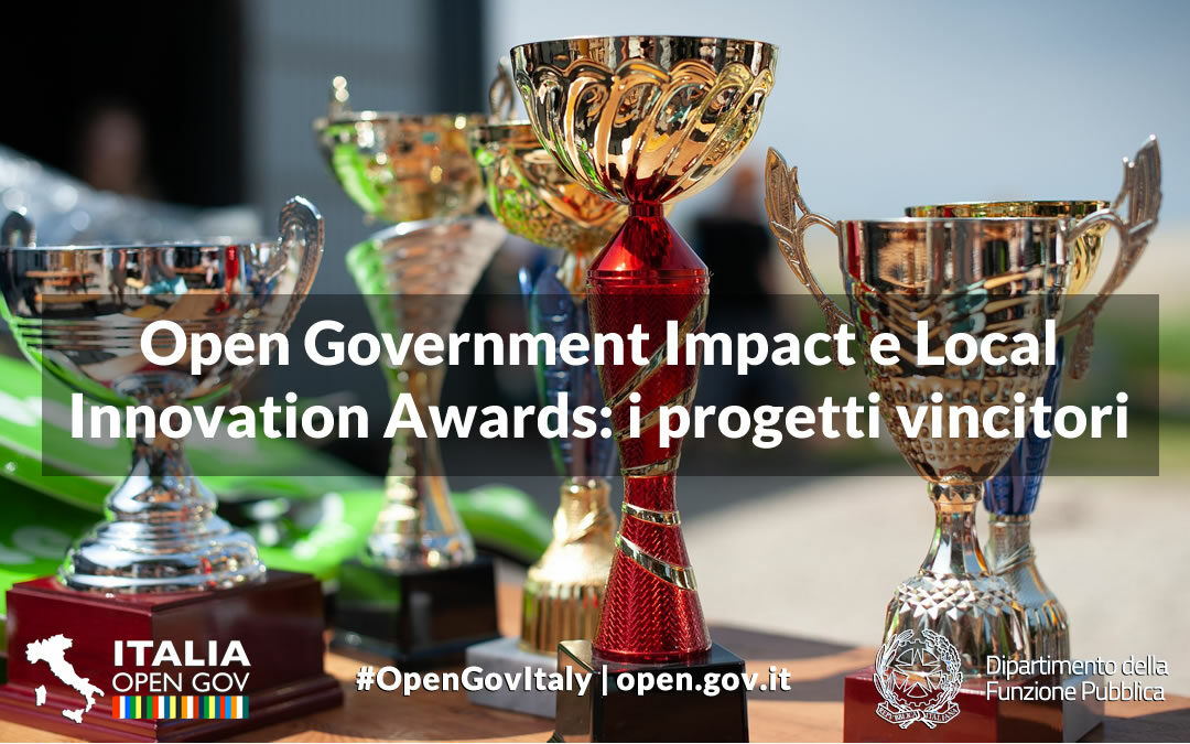 Le iniziative premiate agli Open Government Impact and Local Innovation Awards